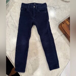Navy corduroy pants. GAP slim fit 6